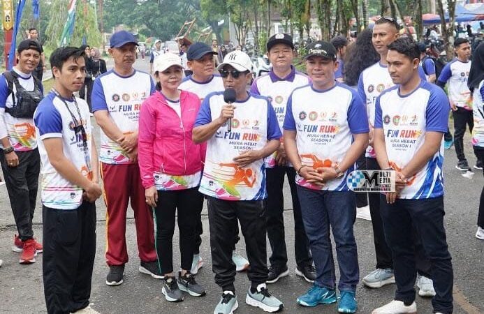 Bupati Sampaikan Fun Run Murung Raya Hebat Ajang Tingkatkan Kesadaran Berolahraga