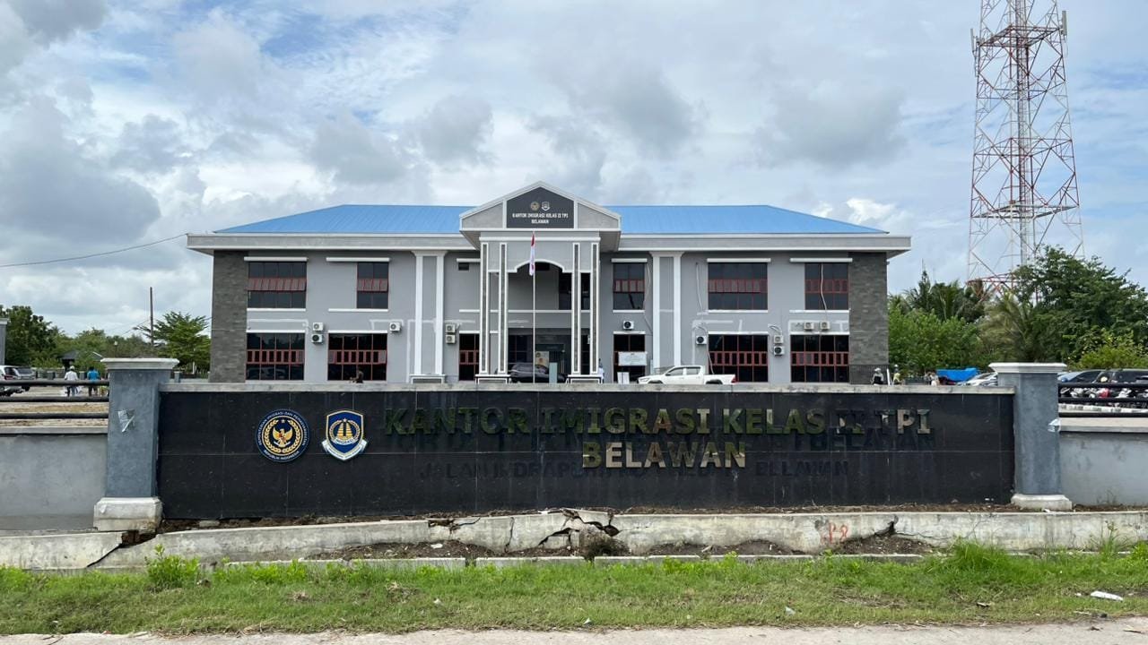 Perpindahan Sementara Kantor Imigrasi Kelas II TPI Belawan. Pelayanan Tetap Seperti Biasa
