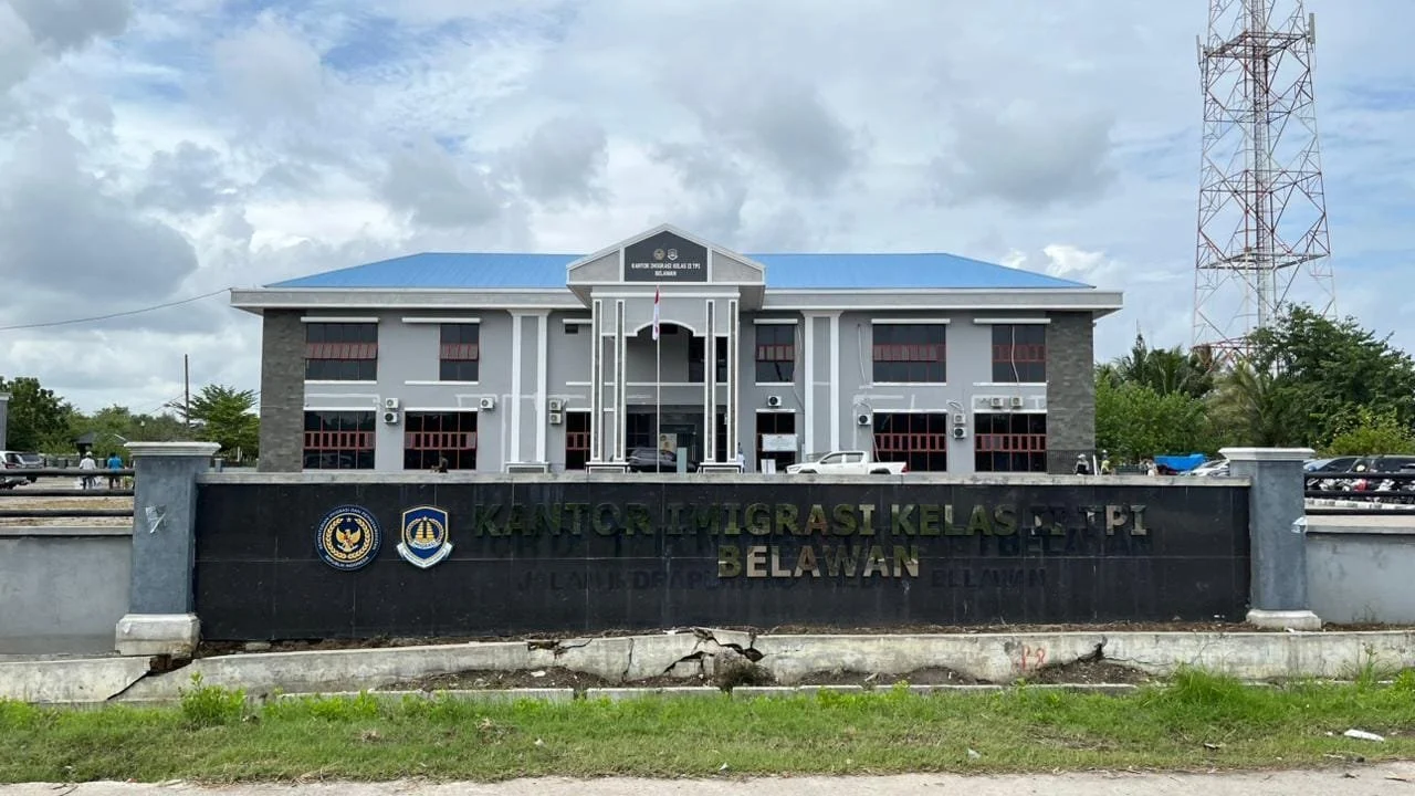 Perpindahan Sementara Kantor Imigrasi Kelas II TPI Belawan. Pelayanan Tetap Seperti Biasa