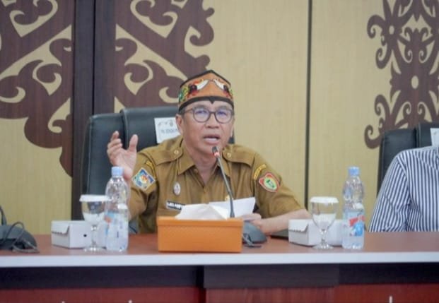 Plt. Sekda Kalteng Buka Sosialisasi Aplikasi dan Kartu Huma Betang Sejahtera Tahun 2025