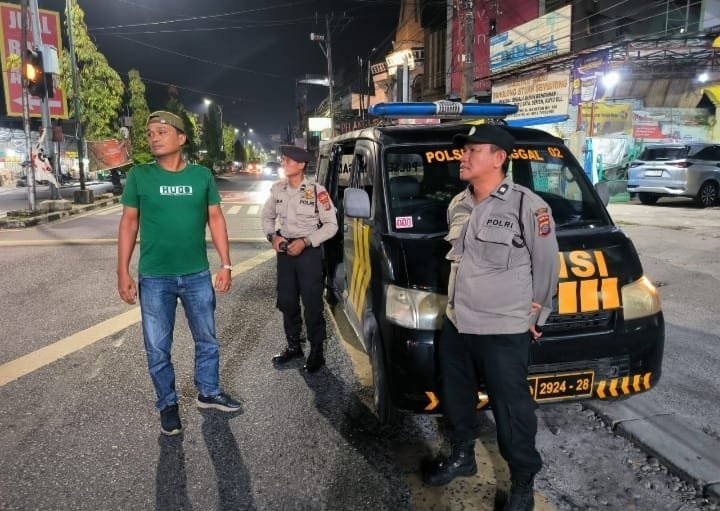 Jelang Pergantian Tahun, Polsek Sunggal Gencar Patroli Dini Hari