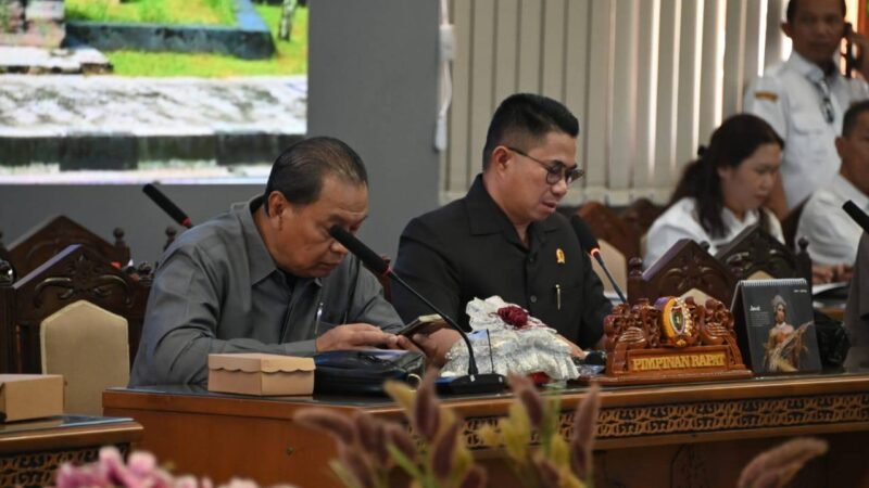 DPRD Gelar Rapat Gabungan Bersama Pemprov Kalteng Bahas Pembentukan Pansus Terkait Tiga Raperda