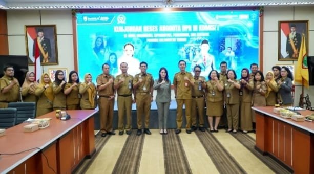Perkuat Sinergi Pusat dan Daerah, Diskominfosantik Kalteng Terima Kunjungan Reses Anggota DPR RI Andina Theresia Narang