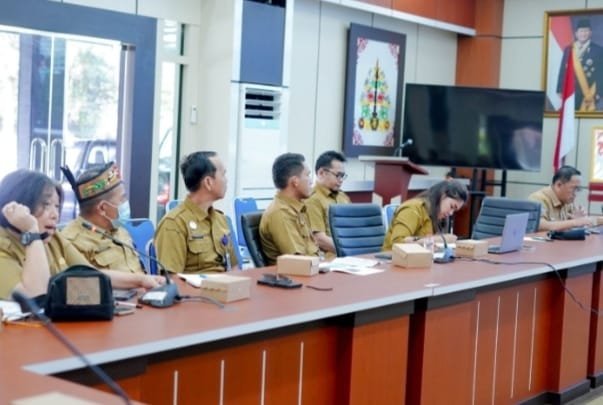 Diskominfosantik Kalteng dan Diskominfosandi Katingan Perkuat Sinergi Program Komunikasi dan Informatika