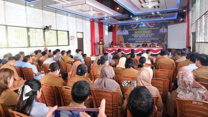 Wabup Mura Hadiri Musrenbang Kecamatan Murung