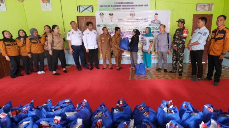 Ringankan Beban Masyarakat, Pemkab Mura Gelar Pasar Murah di Kecamatan Seribu Riam