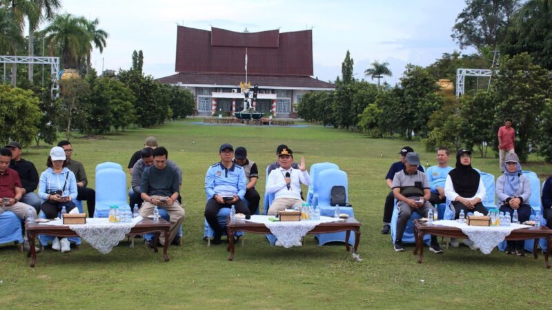 Ditengah Efisiensi Anggaran, Gubernur Agustiar Sabran Ajak Jurnalis Perkuat Sinergi Kawal Pembangunan Daerah