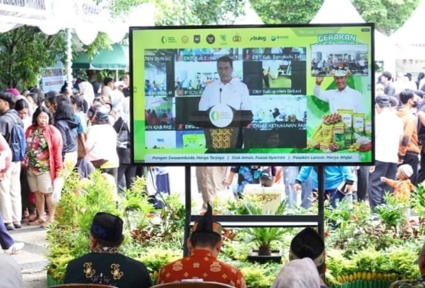 Pemprov Kalteng Ikuti Pembukaan GPM Serentak Nasional 2026, Mentan Tegaskan Harga Pangan Tak Boleh Lebihi HET 