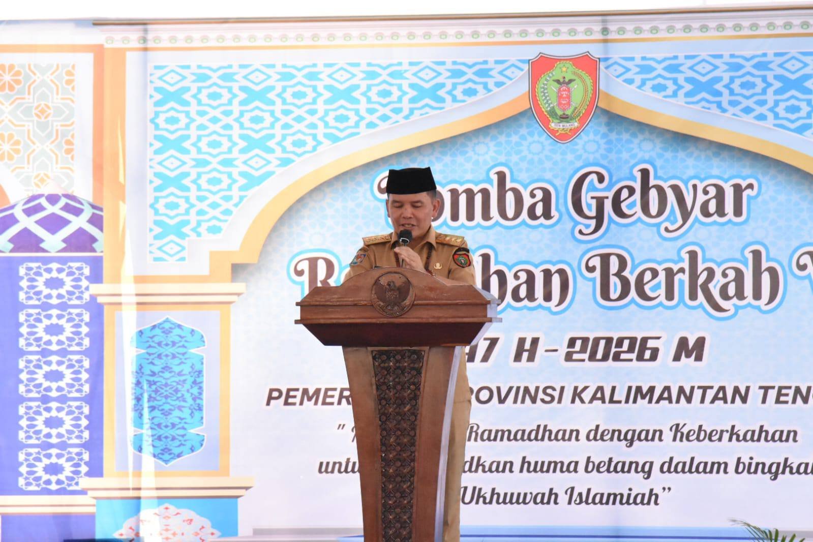 Gubernur Agustiar Didampingi Wagub Buka Gebyar Ramadhan Berkah Jilid V