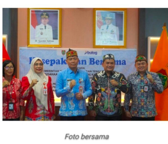 Pemprov Kalteng Gandeng BULOG, Perkuat Kendali Inflasi dan Jamin Ketersediaan Pangan 2026