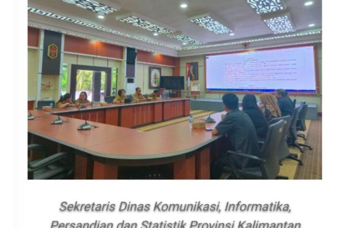 Diskominfosantik dan Bawaslu Kalteng Bahas Rencana Penandatanganan MoU Penguatan Pengawasan Pemilu