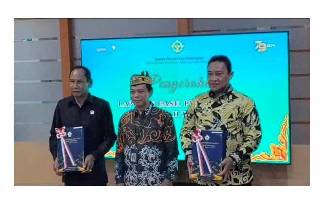 Wagub Kalteng Hadiri Penyerahan Laporan Hasil Pemeriksaan Semester II Tahun 2025 BPK RI Kalteng