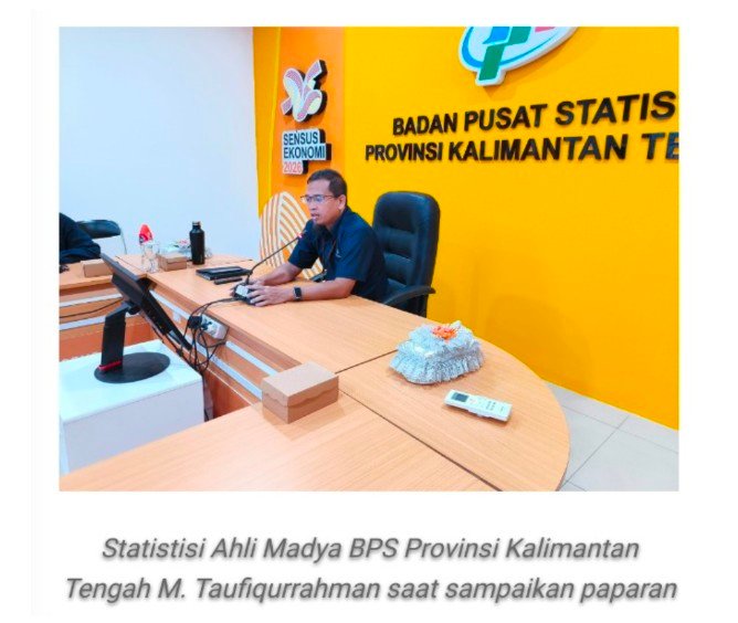 BPS Kalteng Rilis BRS 2026, Inflasi Dipengaruhi Harga Pangan dan Emas
