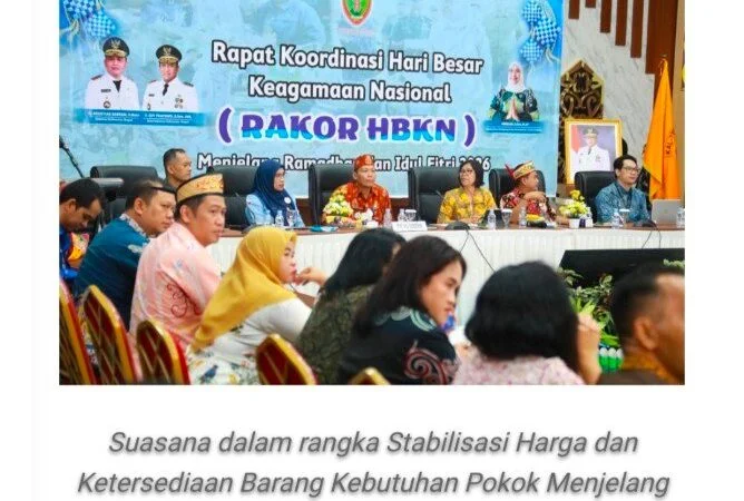 Yuas Elko Hadiri Rakorda Stabilisasi Harga dan Ketersediaan Barang Kebutuhan Pokok Jelang Ramadan