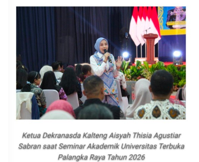 Ketua Dekranasda Kalteng Dorong Mahasiswa Kembangkan Inovasi dan Ekonomi Kreatif