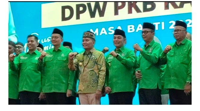 Gubernur Agustiar Sabran Hadiri Pengukuhan Pengurus DPW PKB Kalteng di Hotel Bahalap