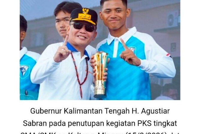 Gubernur Tegaskan PKS Garda Terdepan Ciptakan Ketertiban dan Keamanan Lingkungan Sekolah