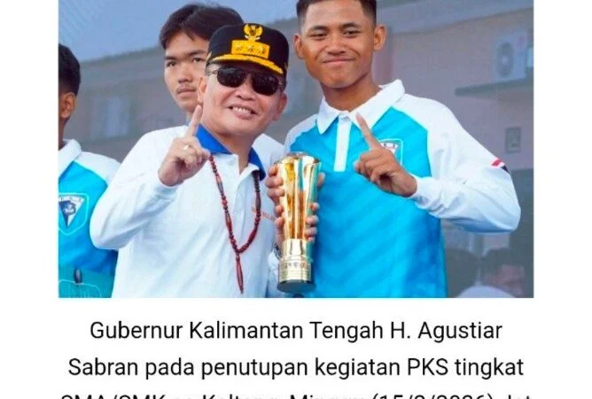 Gubernur Tegaskan PKS Garda Terdepan Ciptakan Ketertiban dan Keamanan Lingkungan Sekolah