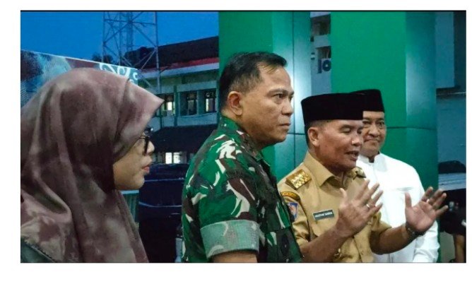 Gubernur Kalteng Hadiri Silahturahmi dan Bukber Kodam XII/ TB
