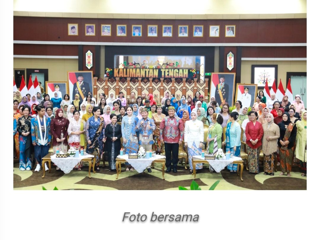 Gubernur Kalteng Hadiri Peringatan Hari Kartini ke-147 Dirangkai Lomba Fashion Show