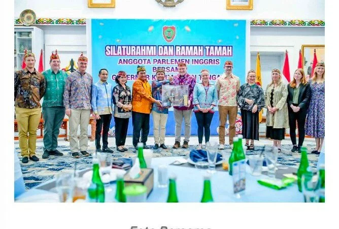Gubernur Kalteng Terima Kunjungan Parlemen Inggris