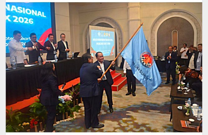 Munas XXX Percasi Tetapkan Agustiar Sabran sebagai Ketua Umum 2026–2030