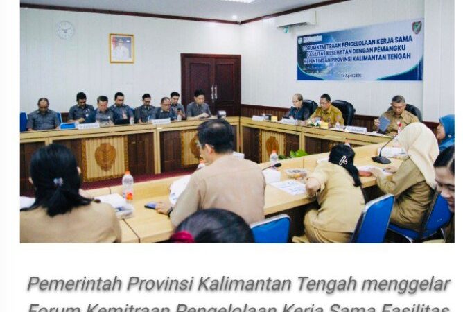 Pemprov Kalteng Perkuat Sinergi Lintas Sektor untuk Optimalkan Pelayanan JKN