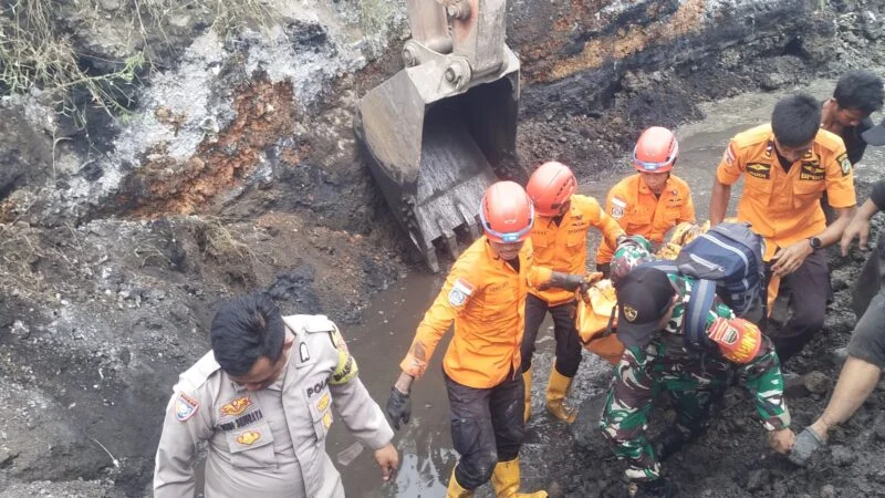 Dua Pencari Besi Ditemukan Tak Bernyawa Tertimbun Tanah di Eks PT Gunung Gahapi Sakti